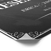 Tafelbord voor weduwen poster (Hoek)