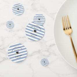 Tafelconfetti Blauwe Streep Afstudeerklas 2026 Confetti