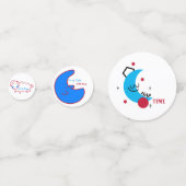 Tafelconfetti Halve Maan Confetti (Voorkanten)