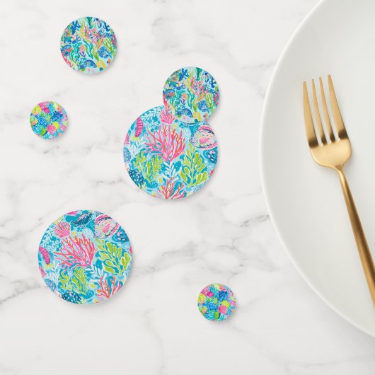 Tafelconfetti in stijlvol grafisch ontwerp confetti (Groep)