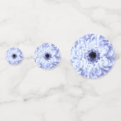 Tafelconfetti met bloeiende bloemen confetti (Achterkanten)