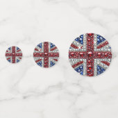 Tafelconfetti met Britse kleuren Confetti (Voorkanten)