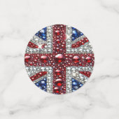 Tafelconfetti met Britse kleuren Confetti (Kleine voorkant)