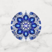 Tafelconfetti met Finse kleuren Confetti (Kleine voorkant)