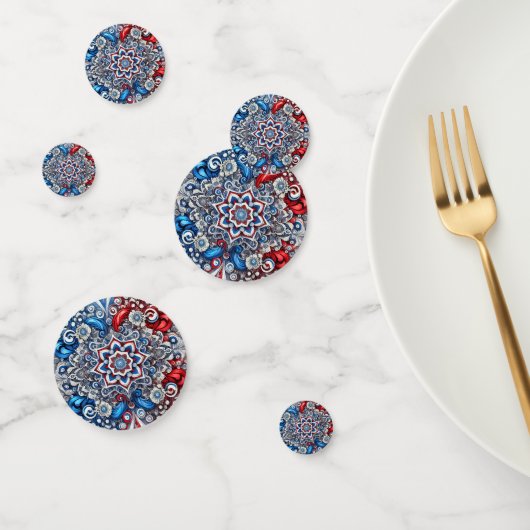 Tafelconfetti met Franse kleuren Confetti (Groep)