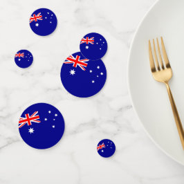 Tafelconfetti met vlag van Australië Confetti