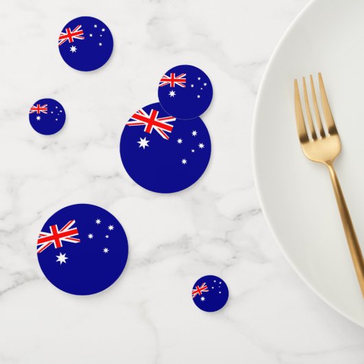 Tafelconfetti met vlag van Australië Confetti (Groep)