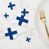 Tafelconfetti met vlag van Finland Confetti (Groep)