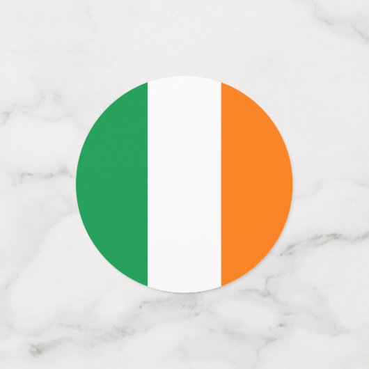 Tafelconfetti met vlag van Ierland Confetti (Kleine voorkant)