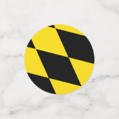 Tafelconfetti met vlag van München, Beieren Confetti (Kleine voorkant)