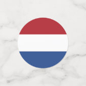 Tafelconfetti met vlag van Nederland Confetti (Kleine voorkant)
