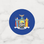 Tafelconfetti met vlag van New York Confetti (Kleine voorkant)