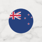 Tafelconfetti met vlag van Nieuw-Zeeland Confetti (Kleine voorkant)