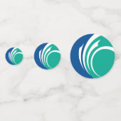 Tafelconfetti met vlag van Ottawa, Canada Confetti (Voorkanten)