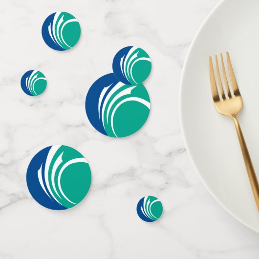 Tafelconfetti met vlag van Ottawa, Canada Confetti (Groep)