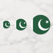 Tafelconfetti met vlag van Pakistan Confetti (Voorkanten)