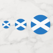 Tafelconfetti met vlag van Schotland, VK Confetti (Voorkanten)