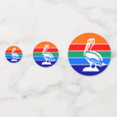 Tafelconfetti met vlag van Sint-Petersburg Confetti (Achterkanten)