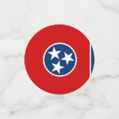 Tafelconfetti met vlag van Tennessee Confetti (Kleine voorkant)