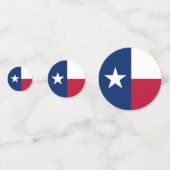 Tafelconfetti met vlag van Texas Confetti (Voorkanten)
