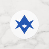 Tafelconfetti met vlag van Toyota City, Japan Confetti (Kleine voorkant)