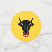 Tafelconfetti met vlag van Uri, Zwitserland Confetti (Kleine voorkant)