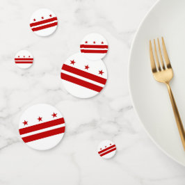 Tafelconfetti met vlag van Washington DC Confetti