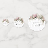 Tafelconfetti voor de bruiloft confetti (Achterkanten)