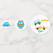 Tafelconfetti voor speelgoedauto's confetti (Voorkanten)