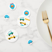 Tafelconfetti voor speelgoedauto's confetti (Groep)