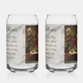 Tafeldankgebed Blikvorm Glas (Rechts)