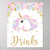 Tafeldecor voor platformindustrie Drinken Poster (Voorkant)