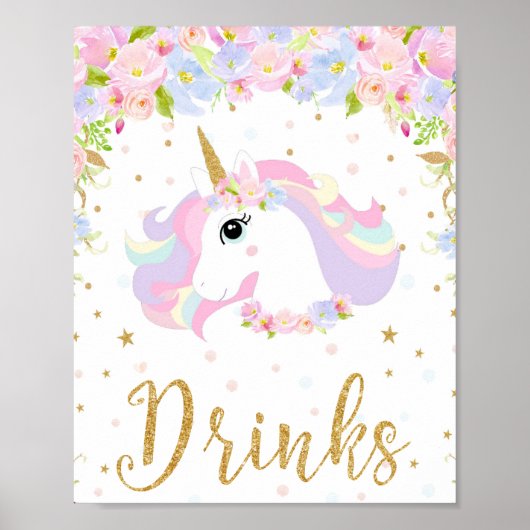 Tafeldecor voor platformindustrie Drinken Poster (Voorkant)