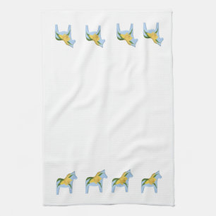 Tafeldoek Daffodil Dala Horse MoJo Theedoek