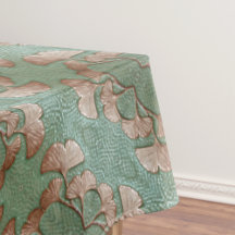 Tafeldoek met Gingko blad Design
