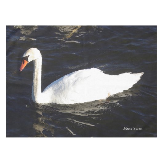 Tafeldoek van de Stomme Swan Tafelkleed (Voorkant (Horizontaal))