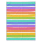 Tafeldoek voor regenboogkleuren tafelkleed (Voorkant)