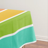 Tafeldoek voor regenboogkleuren tafelkleed (Voorbeeld)