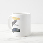 Tafelend gras koffiemok (Voorkant links)