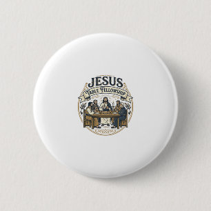 Tafelgemeenschap Jezus Tafelgemeenschap Jezus Chri Ronde Button 5,7 Cm