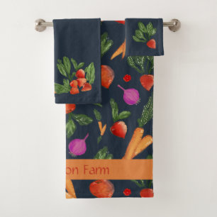 Tafelhanddoeken van boer tot tafel bad handdoek