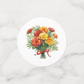 Tafelhoevedconfetti met Marigold voor Cocktail&Fee Confetti (Kleine voorkant)