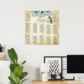 Tafelindeling Roaring Twenties 12 Tafels Poster (Thuiskantoor)