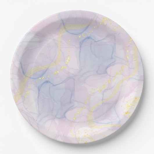 Tafelinstelling verhogen met ronde papieren Borden Papieren Bordje (Voorkant)