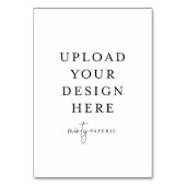Tafelkaart - 3,5" x 5" Portret Kaart (Voorkant)
