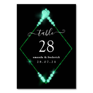 Tafelkaart 60e Diamanten Huwelijksjubileum Kaart
