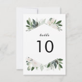 Tafelkaart Garden Blush Kaart (Achterkant)