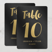 Tafelkaart met dubbele zijde van Shining Promise Kaart (Voorkant / Achterkant)