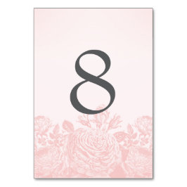 Tafelkaart  Roos Pastels: Roos Kwartz Kaart