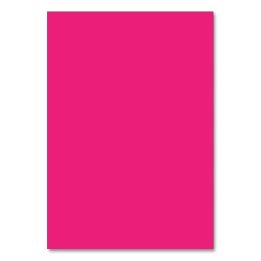 Tafelkaarten | Roze Minimalistisch – Modern Sieraa Kaart (Voorkant)